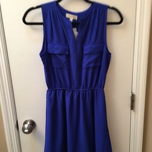 Blue dress